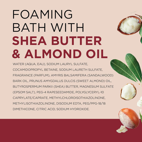 Shea Butter & Almond Oil Foaming Bath