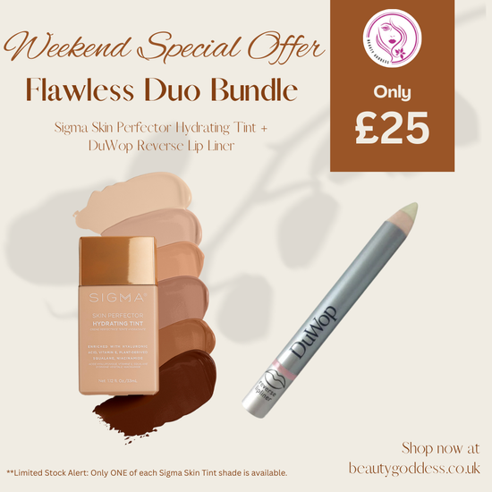 Flawless Duo Bundle (Sigma Skin Perfector Hydrating Tint + DuWop Reverse Lip Liner)