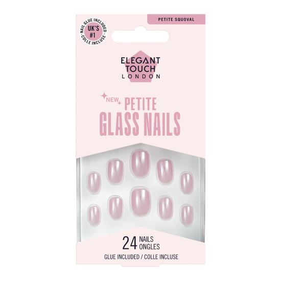 Elegant Touch Petite Glass Nails Sugar Snow