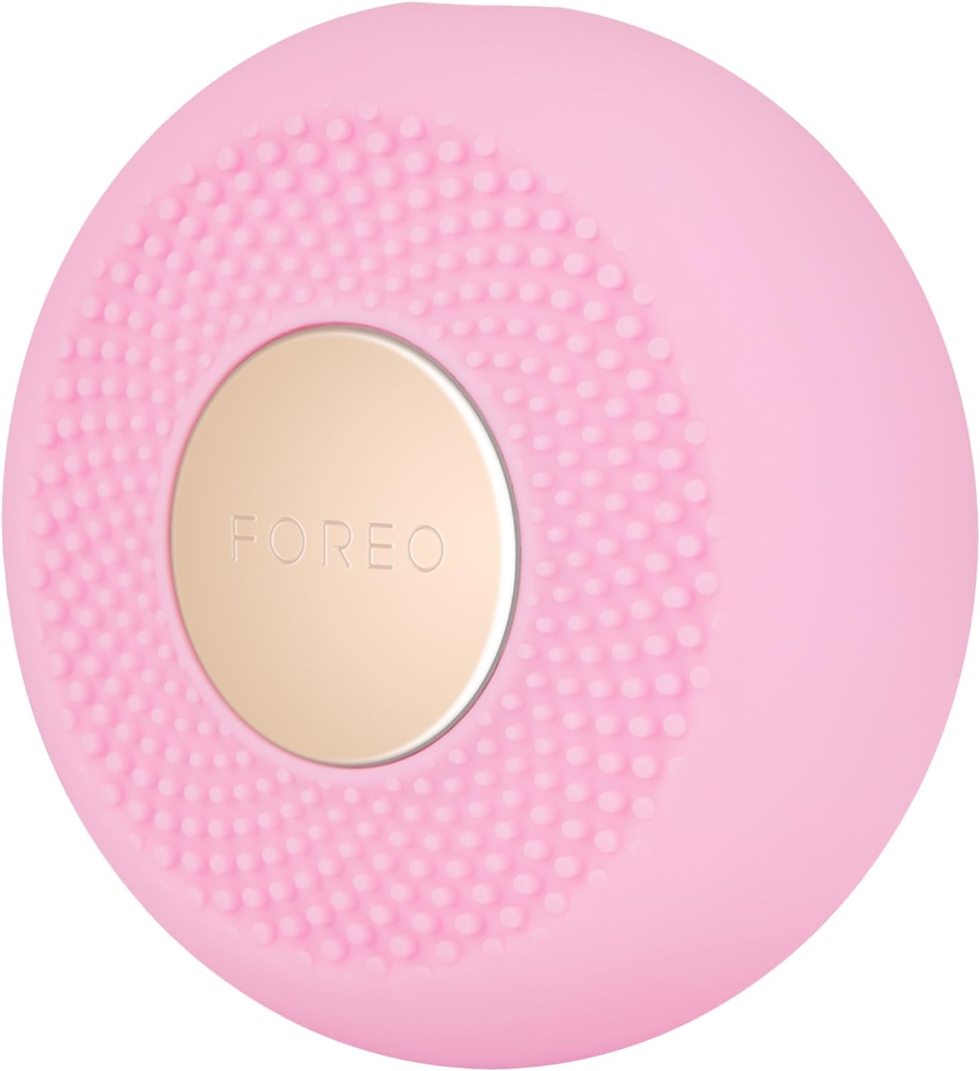 Foreo Ufo Mini Full Facial Led Mask Treatment, Red Light Therapy, Face Masks Beauty Treatment, Korean Skincare, Thermotherapy & Face Massager, Moisturiser, Increased Skin Care Absorption, Pearl Pink