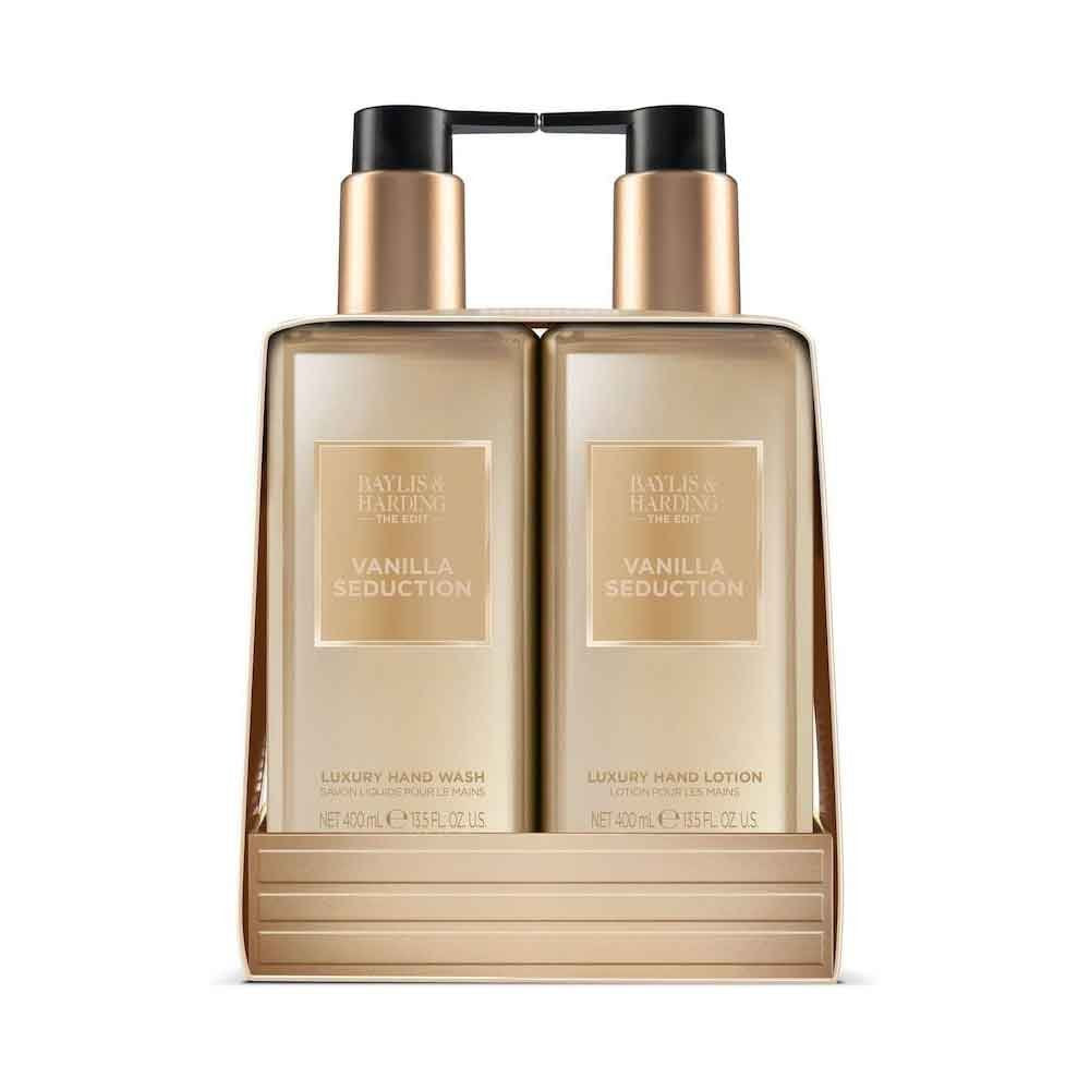 Baylis & Harding ‘EDIT’ Edition Vanilla Seduction Luxury Hand Wash & Hand Lotion Set – 2 x 400ml