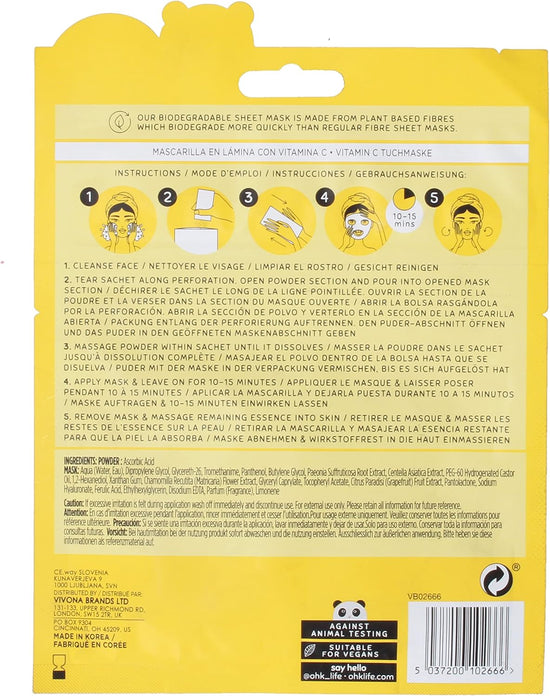 Oh K! Beauty Vitamin C Sheet Mask