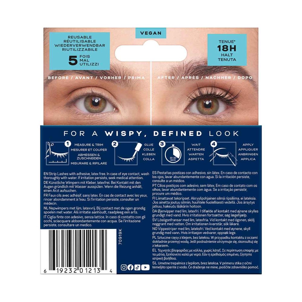 Eylure Full & Wispy Lashes No.187