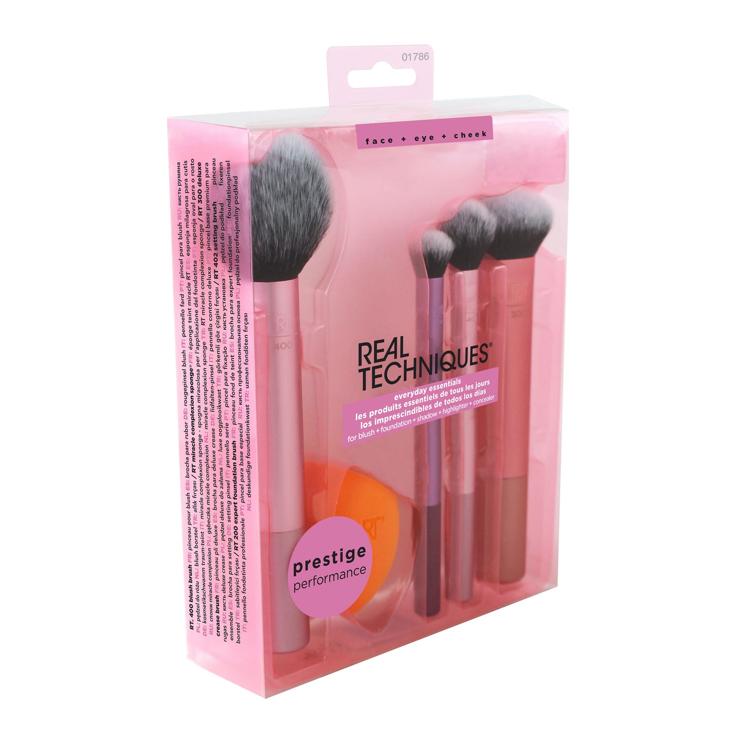 Techniques Everyday Essentials Make-up Brush Complete Face Set (M – Beauty Goddess