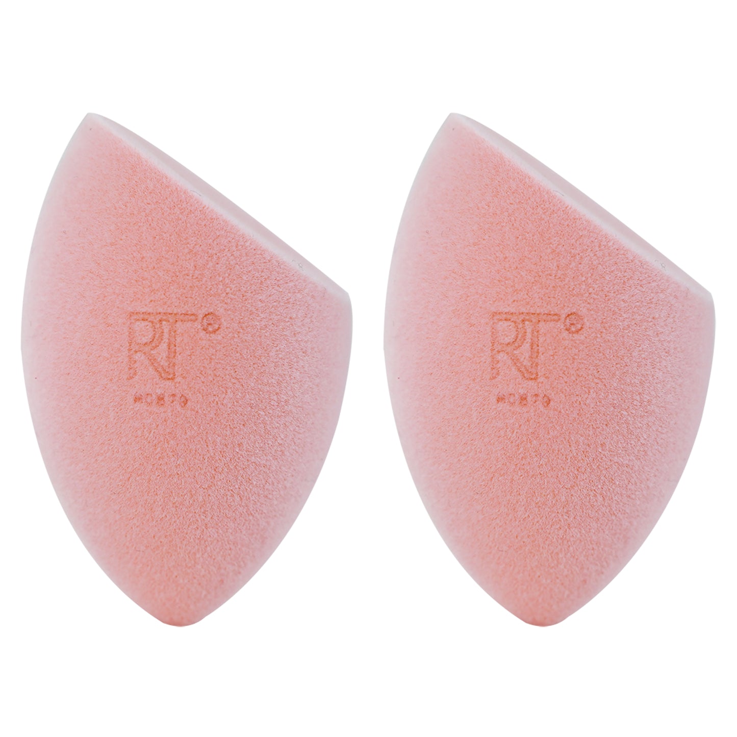 Real Techniques New Foam Technology Miracle Powder Sponge for Even Powder Application, 2 Pack