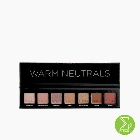 Sigma Beauty Warm Neutrals 7-Shade Eyeshadow Palette