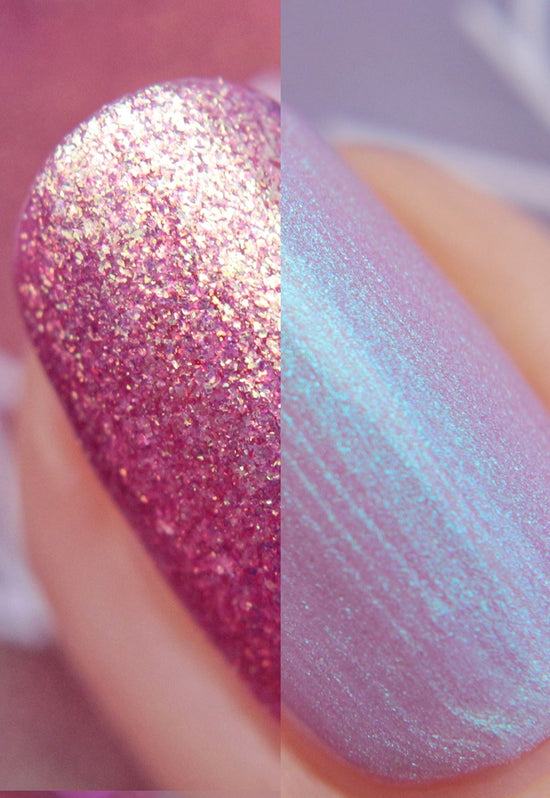 Nails Inc. Nail Polish Duo, Sparkle Like A Unicorn, 2 X 14 ml