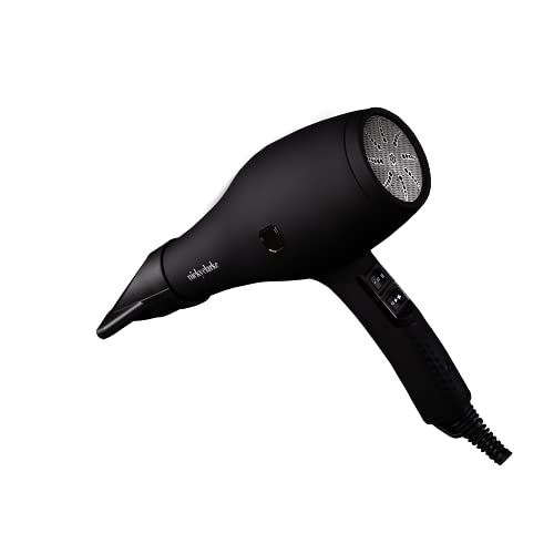 Nicky Clarke 1300W Infrared Pro Hair Dryer, Lightweight with Infrared and Ionic Technology, Three Heat & Two Speed Settings, 3m Cable, Black - NHD901