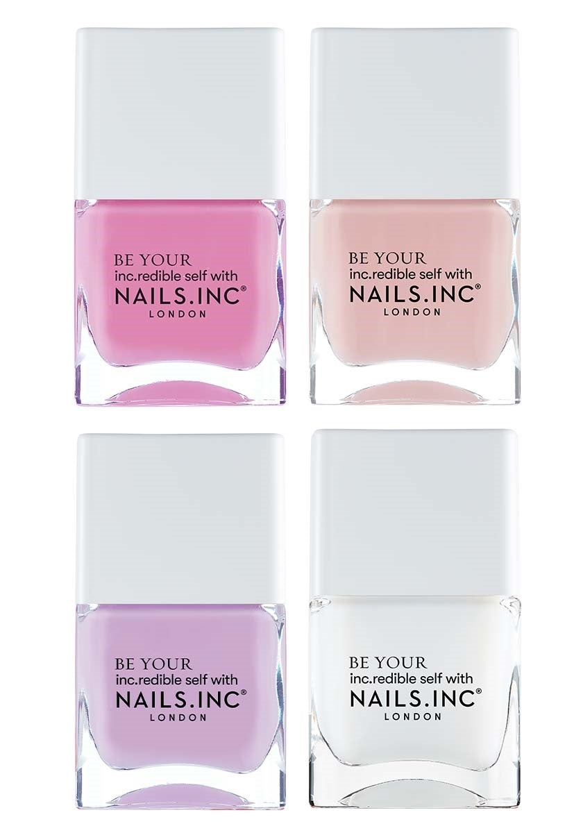 Nails Inc. Florals For Spring 4-Piece Nail Polish Set