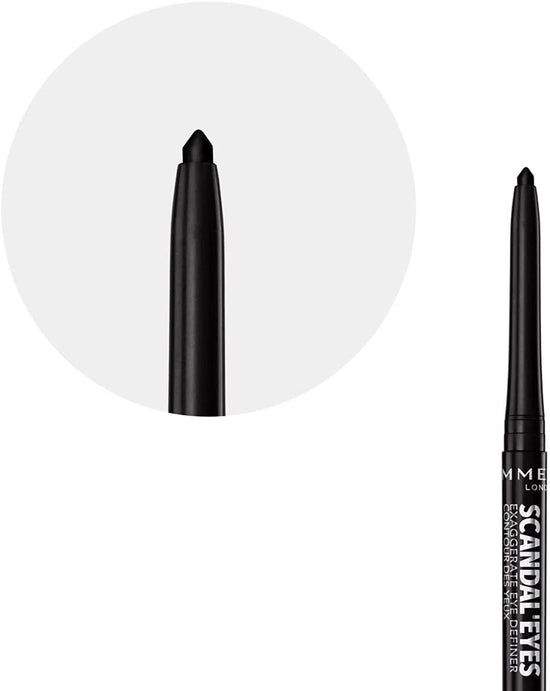 Rimmel Scandaleyes Eye Definer, Intense Black, 0.35g