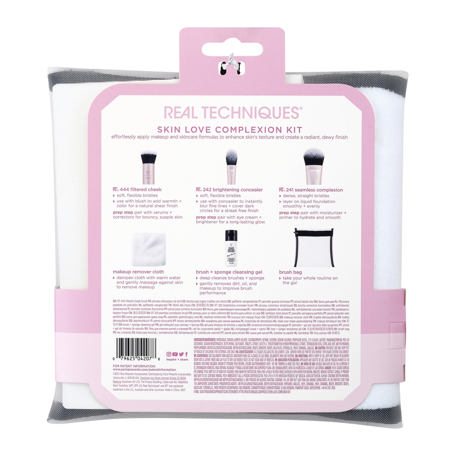 Real Techniques Pink Limited Edition Skin Love Complexion Kit