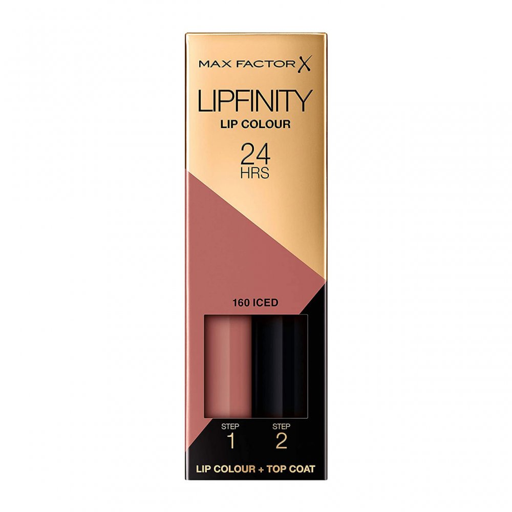 Max Factor Lipfinity Long-Lasting Two Step Lipstick - 160 Iced, 4.2g