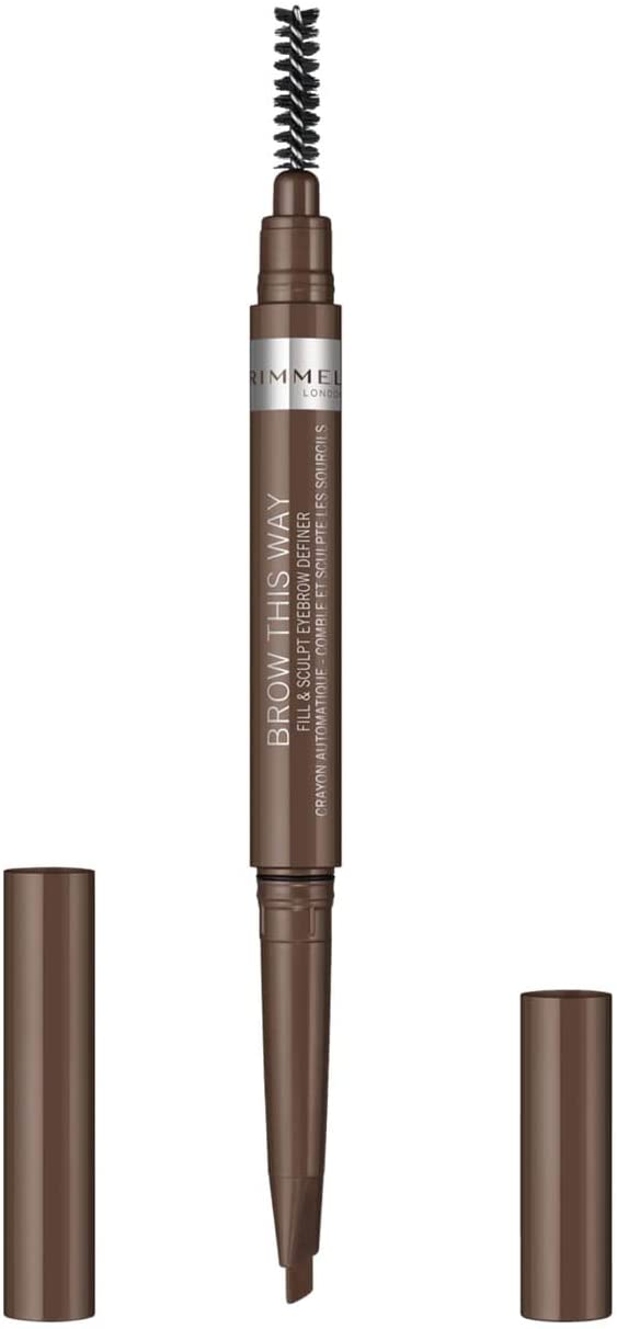 Rimmel London Brow This Way Fill & Sculpt Eyebrow Definer - Medium Brown