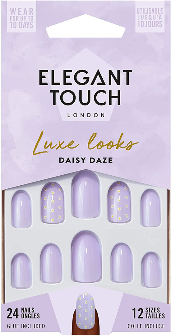 Elegant Touch Luxe Looks Nail Extensions - Daisy Daze