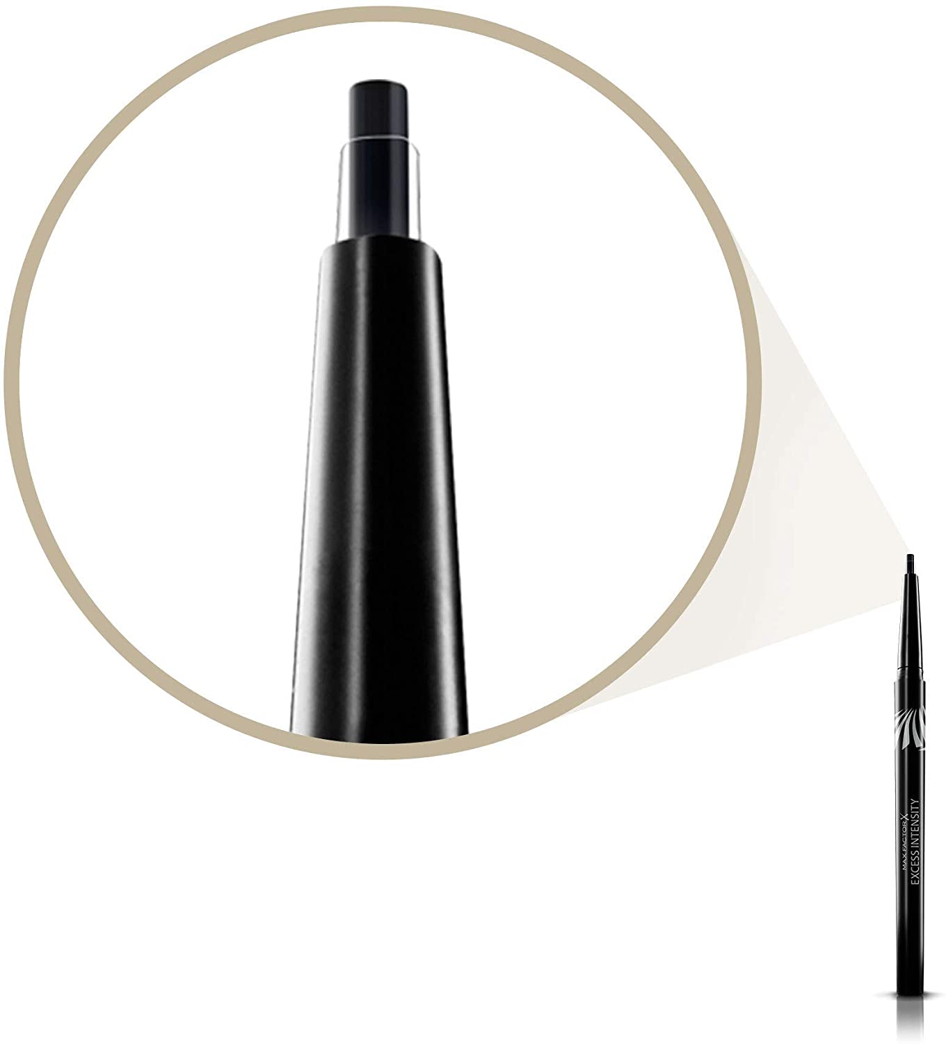 Max Factor Excess Volume Long Wear Eye Liner, Silver 5