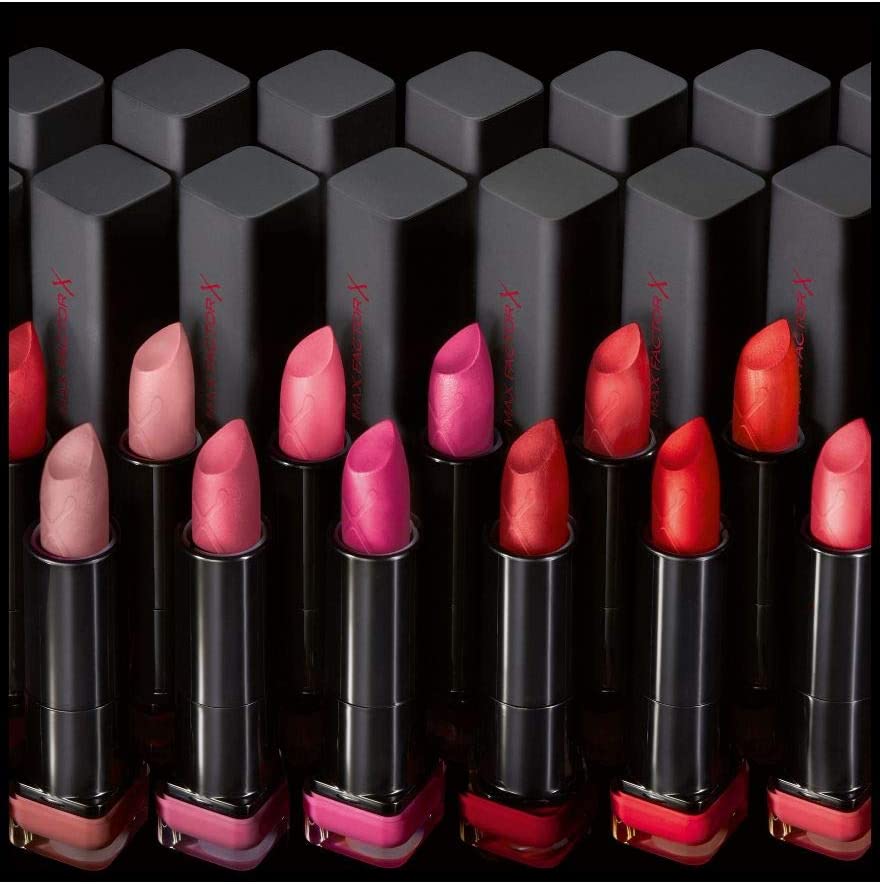 Max Factor Velvet Mattes Lipstick, Infused with Oils and Butters, 2 Rose, 3.5 g