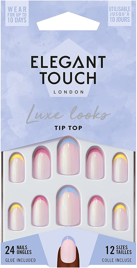 Elegant Touch Luxe Looks Nails - Tip Top
