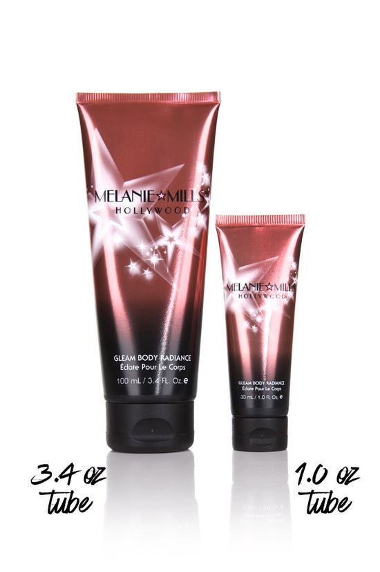 Melanie Mills Hollywood Gleam Body Radiance All In One Makeup, Moisturiser & Glow For Face & Body Opalescence