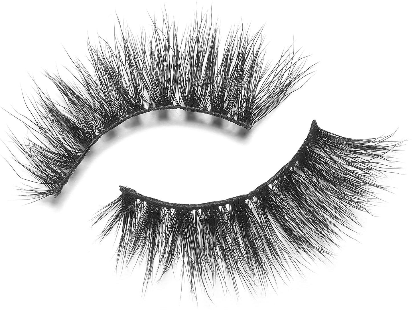 Eylure Luxe Velvet Noir Lashes with Matte Black Fibres - After Dark