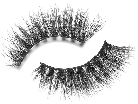 Eylure Luxe Velvet Noir Lashes with Matte Black Fibres - After Dark