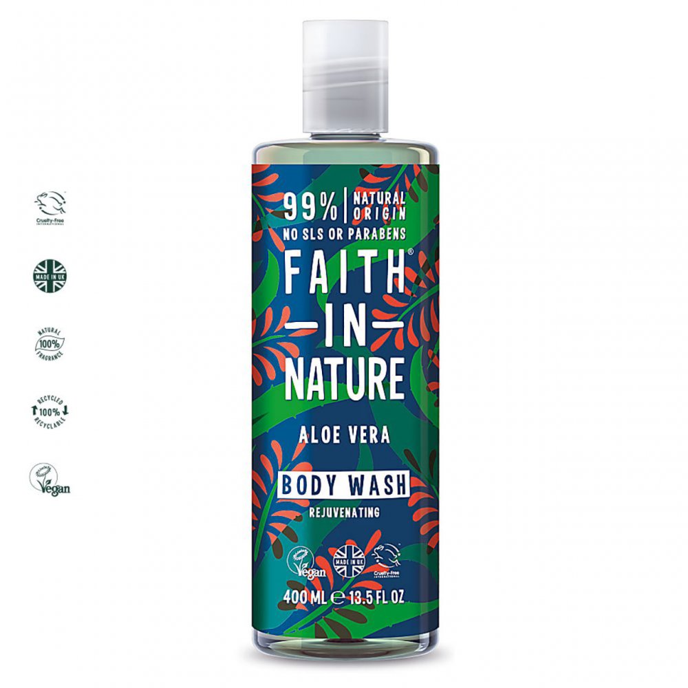 Faith in Nature Aloe Vera Body Wash - 400ml