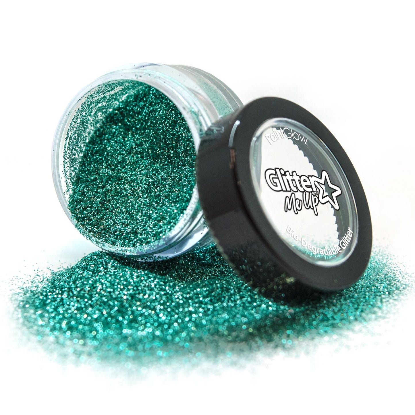 PaintGlow Bio degradable Cosmetic Glitter 4g (Vegan) biodegradable fine Glitter, eco glitter, body glitter, face glitter, works with glitter fix glue, fix gel