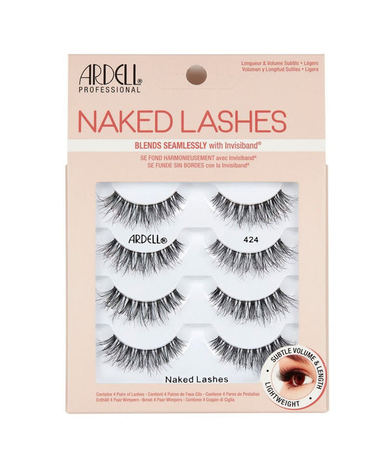 Ardell Naked Lashes Multipack of 4 pairs - 424