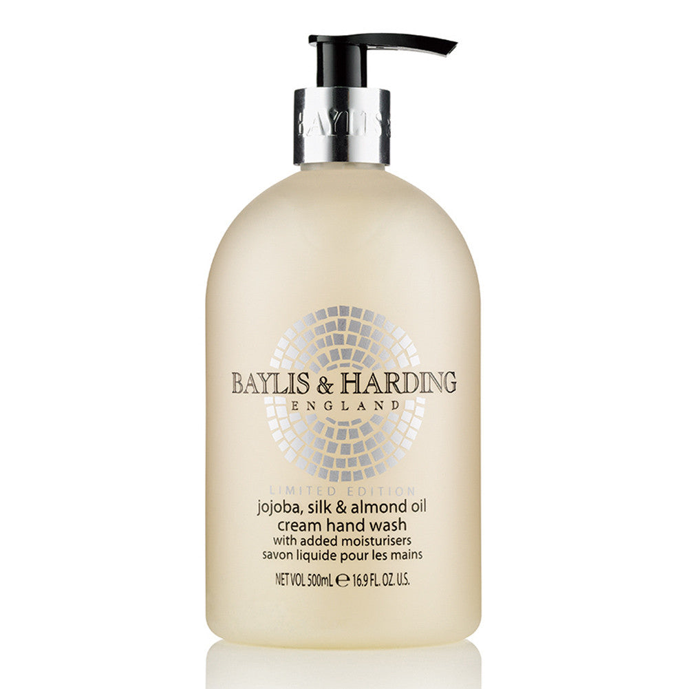 Baylis and Harding Jojoba Silk & Almond Cream Hand Wash with Added Moisturisers - 500ml