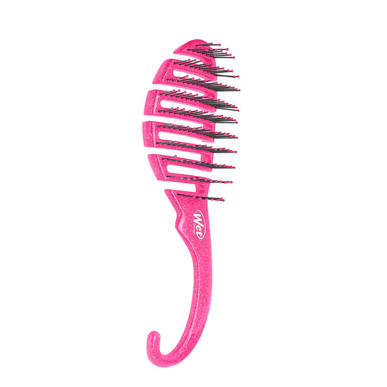 Wet Brush Shower Glitter Detangler Brush - Pink