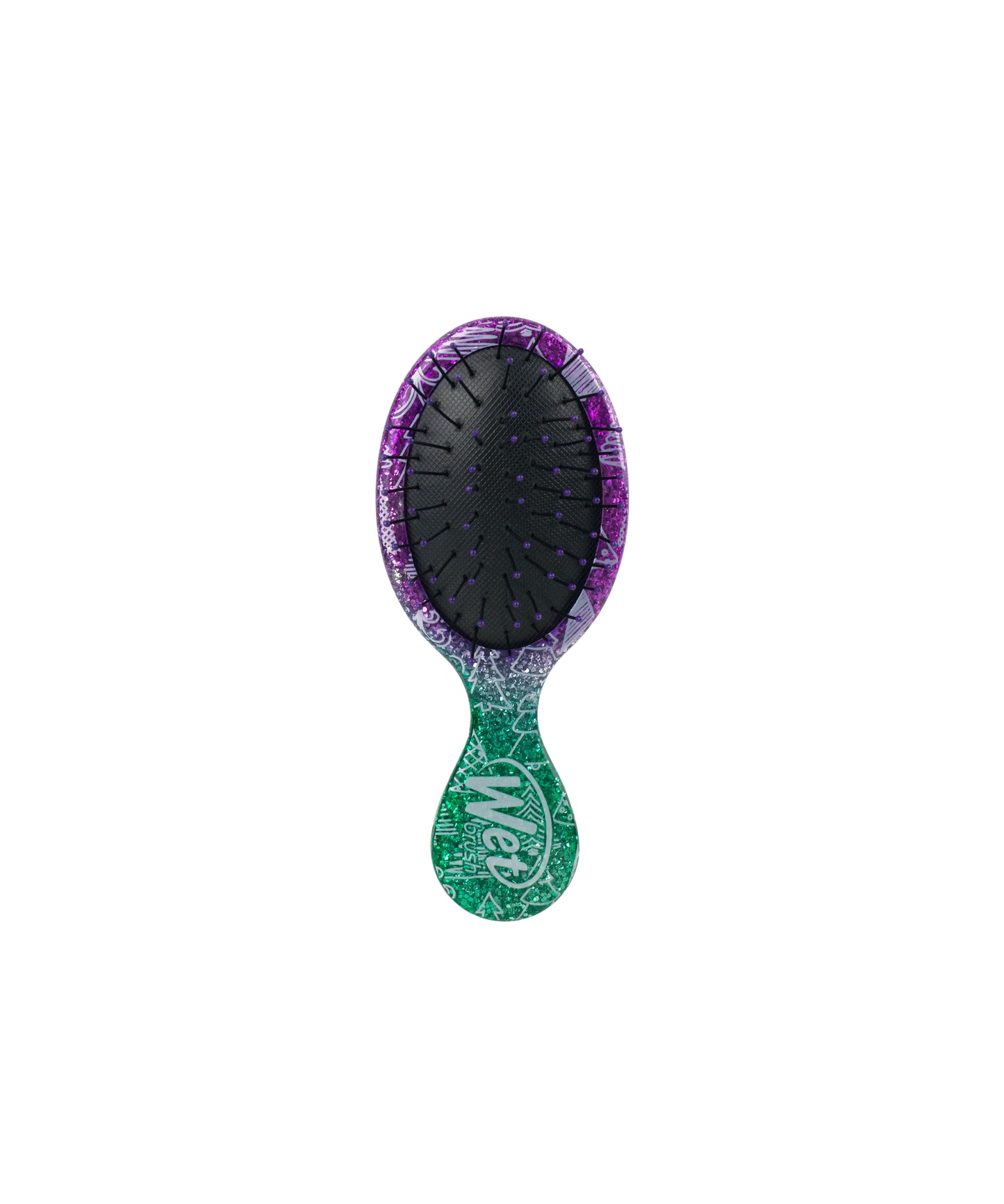 Wet Brush Winter Glitter Mini Detangler - Holiday Trees