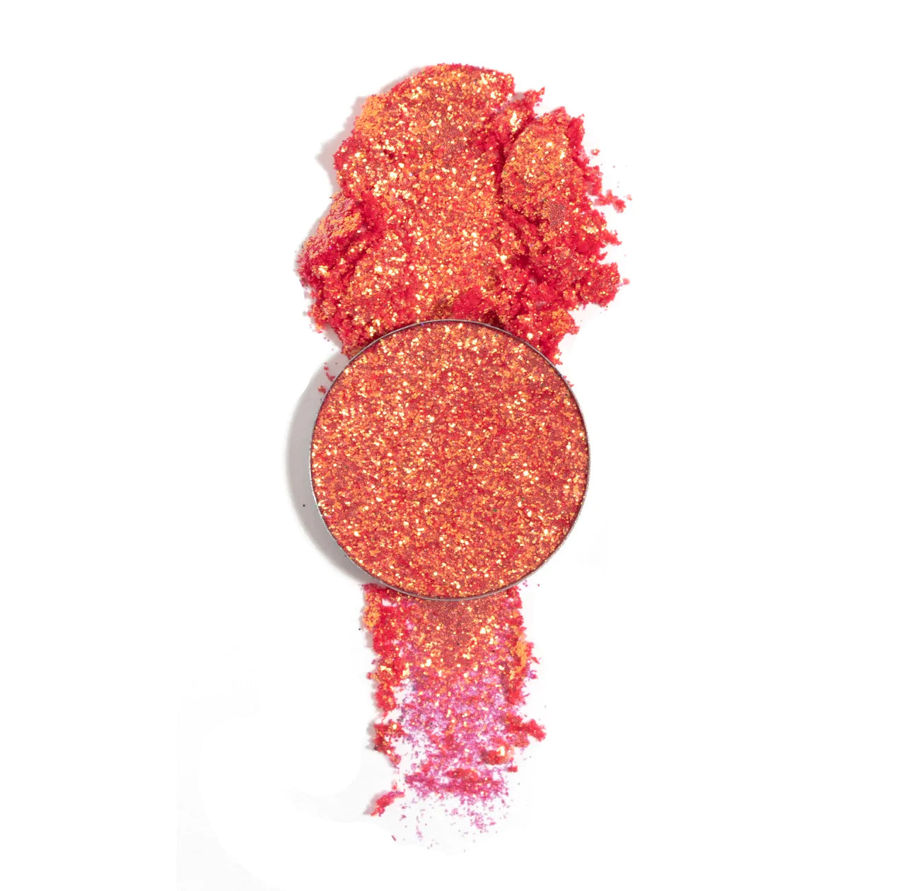 With Love Cosmetics Pressed Glitters - Coral
