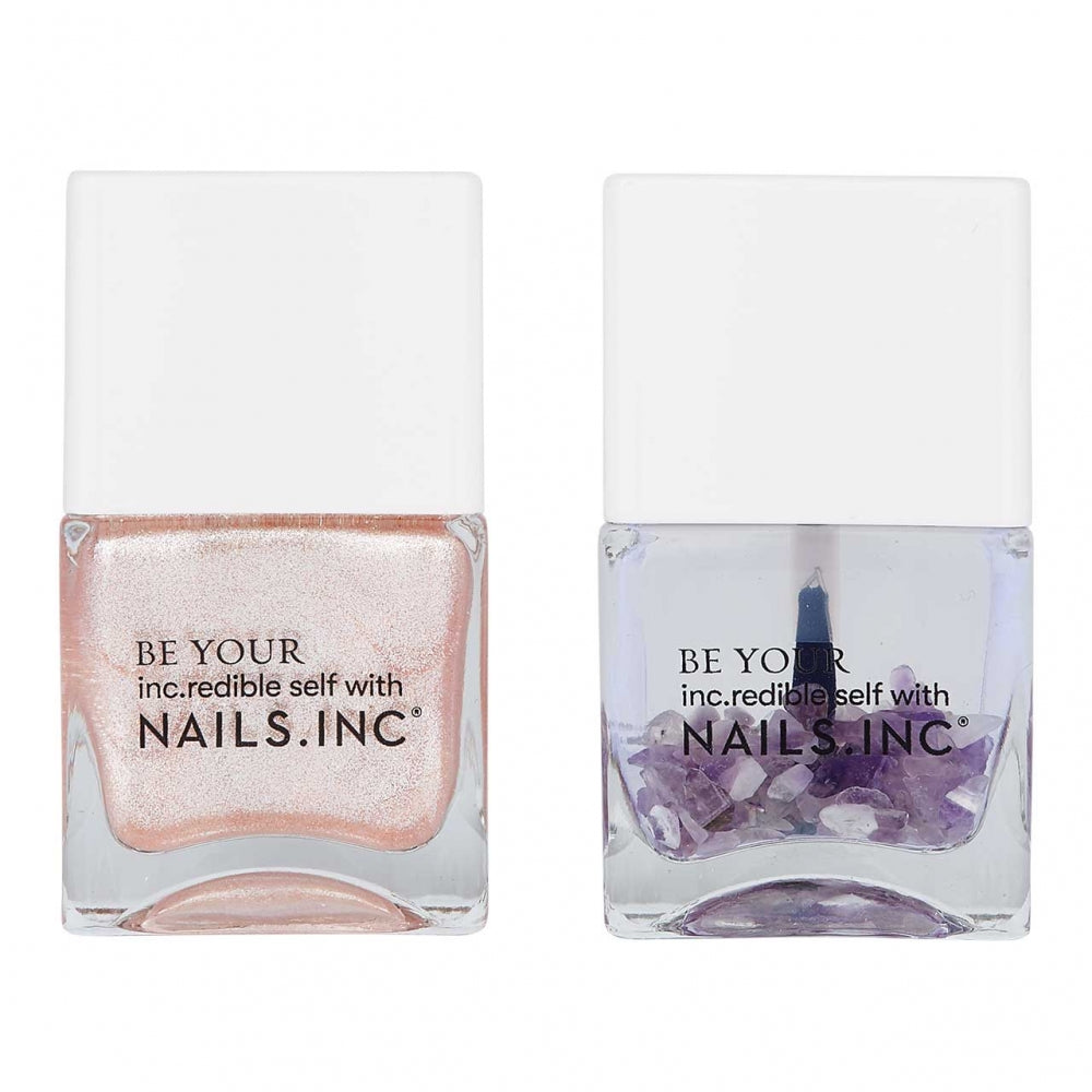 Nails Inc. Crystals Made Me Do It Crystal-infused Nail Polish Duo