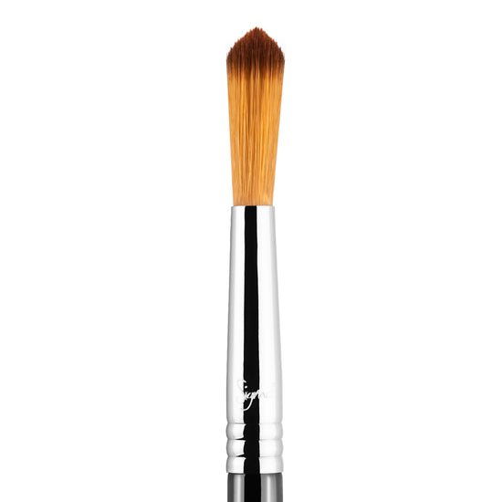 Sigma Beauty E48 Pointed Crease Brush - Black & Chrome