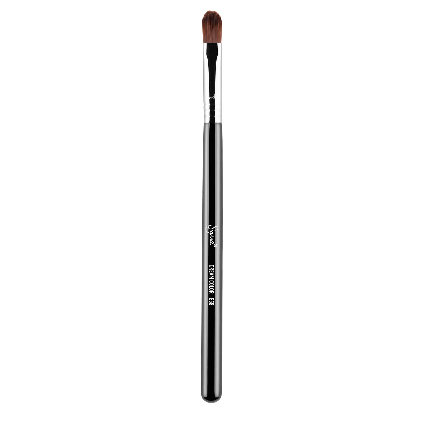 Sigma Beauty E58 Cream Colour Brush - Black and Chrome