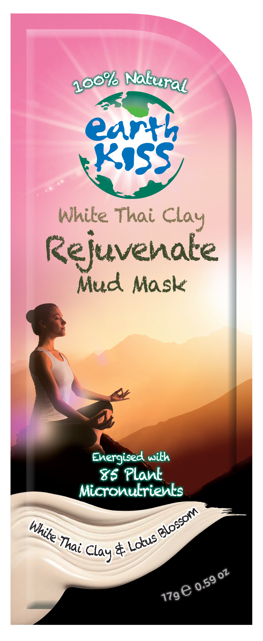 Earth Kiss White Thai Clay Skin Radiance and Rejuvenate Mud Mask