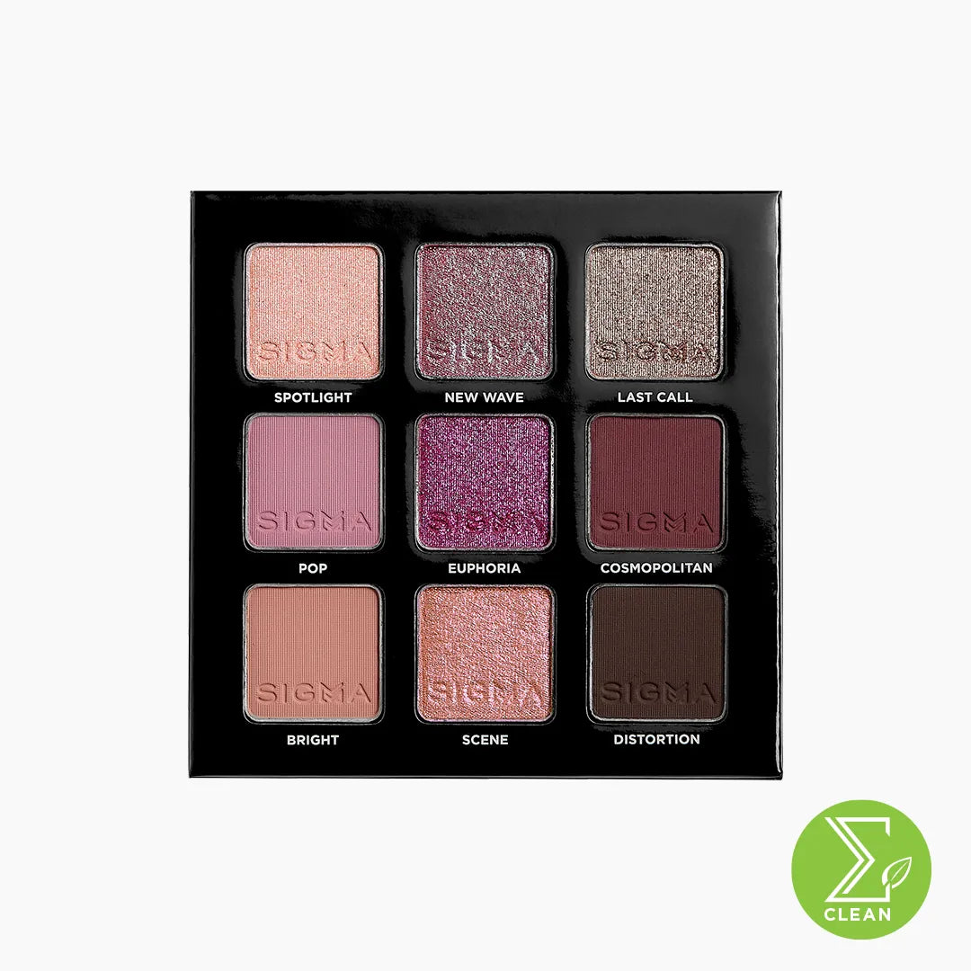 Sigma Beauty Eyeshadow Palette Electric Pink