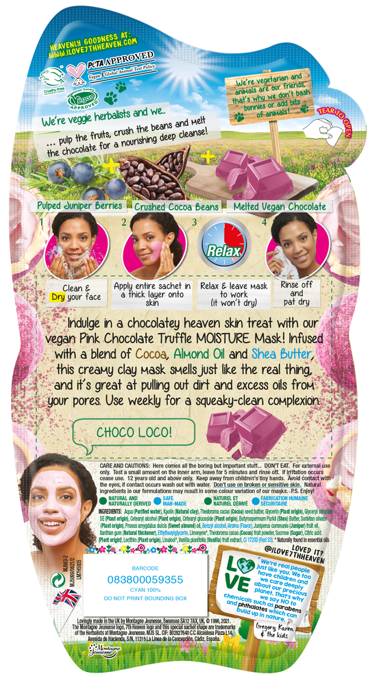 7th Heaven Pink Chocolate Truffle Mud Masque