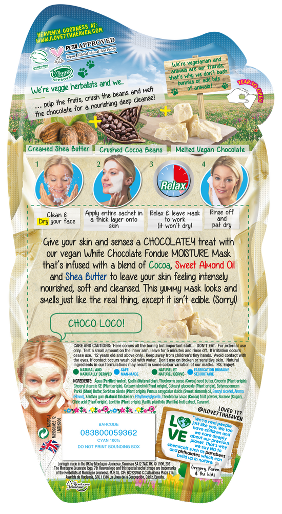 7th Heaven White Chocolate Fondue Mud Masque