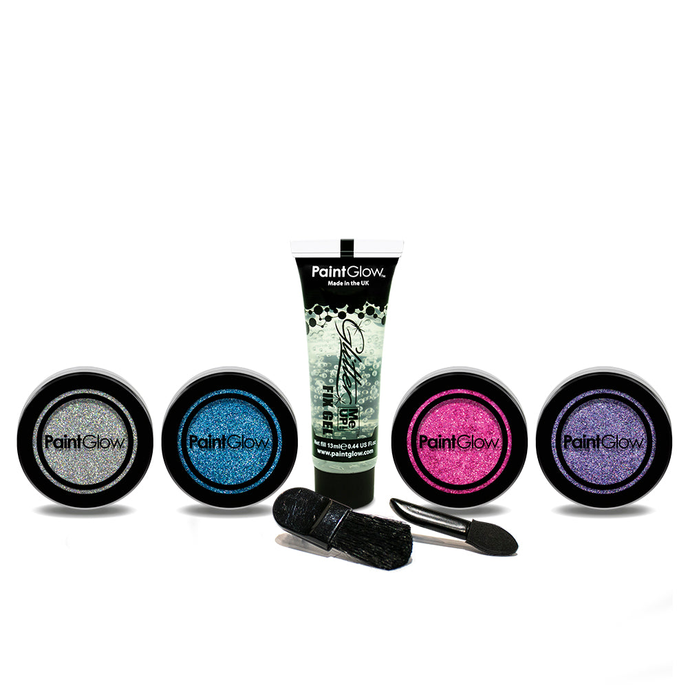 PaintGlow Holographic Glitter Shaker Gift Set