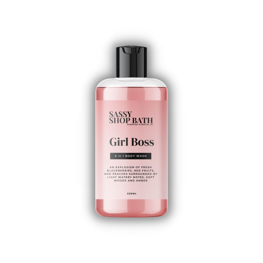 Sassy Shop Bath 220ml 3 in 1 Wash - Girl Boss