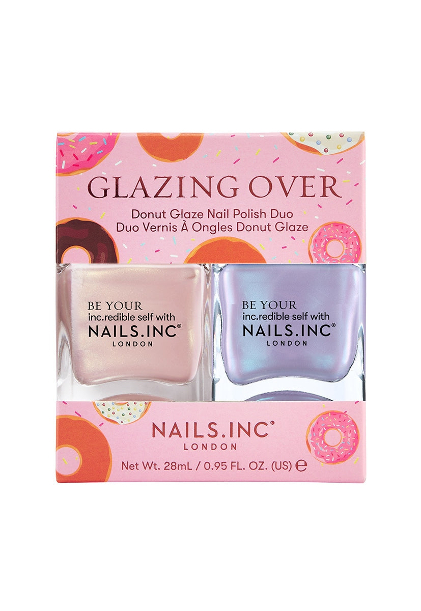 Nails Inc. Glazing Over Nail Polish Duo