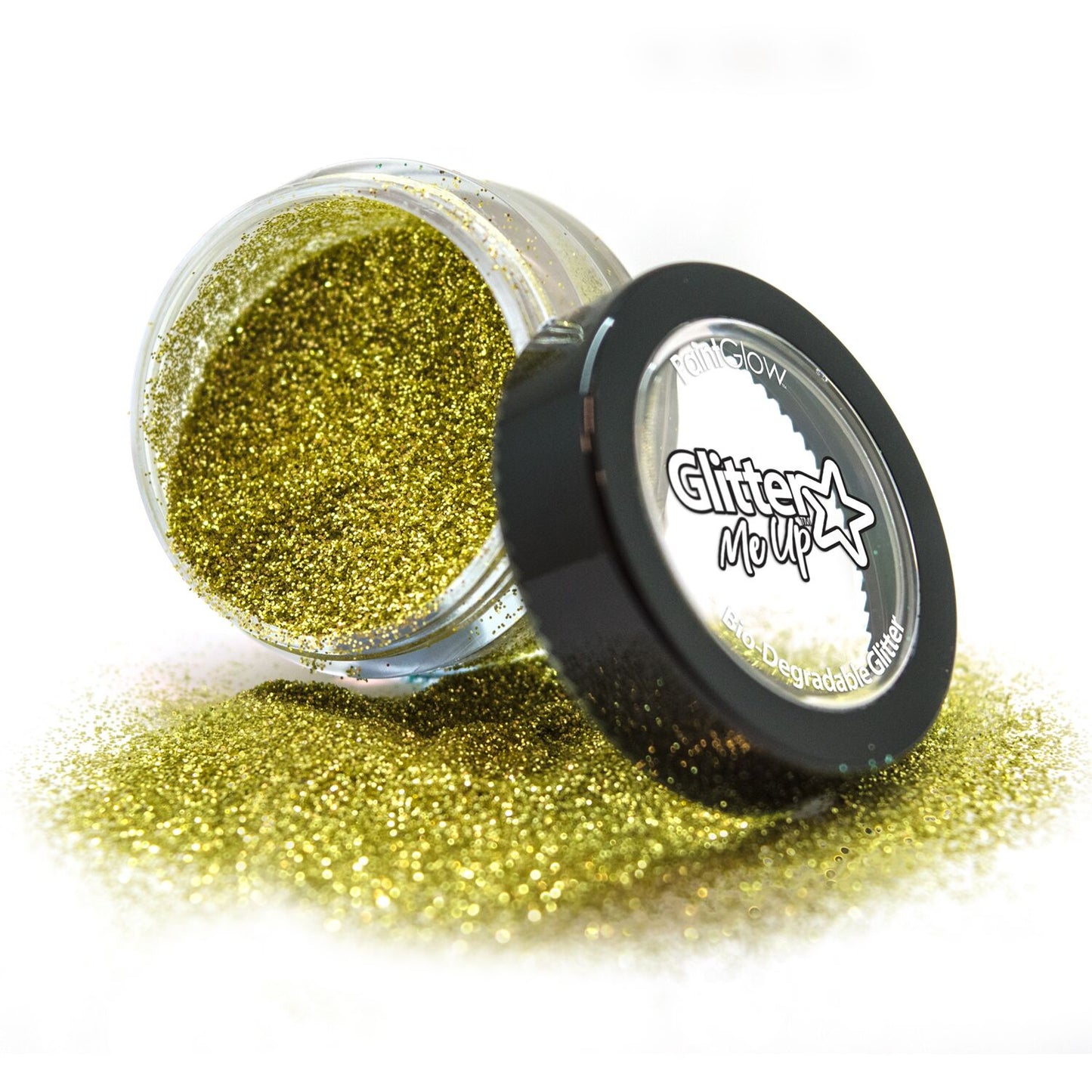 PaintGlow Bio degradable Cosmetic Glitter 4g (Vegan) biodegradable fine Glitter, eco glitter, body glitter, face glitter, works with glitter fix glue, fix gel