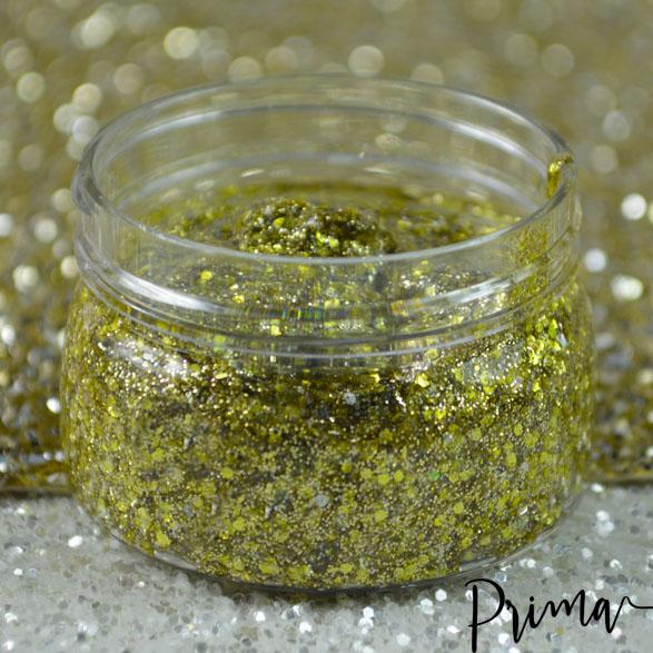 Prima Makeup Unicorn Poop Glitter Paste - Goldilocks