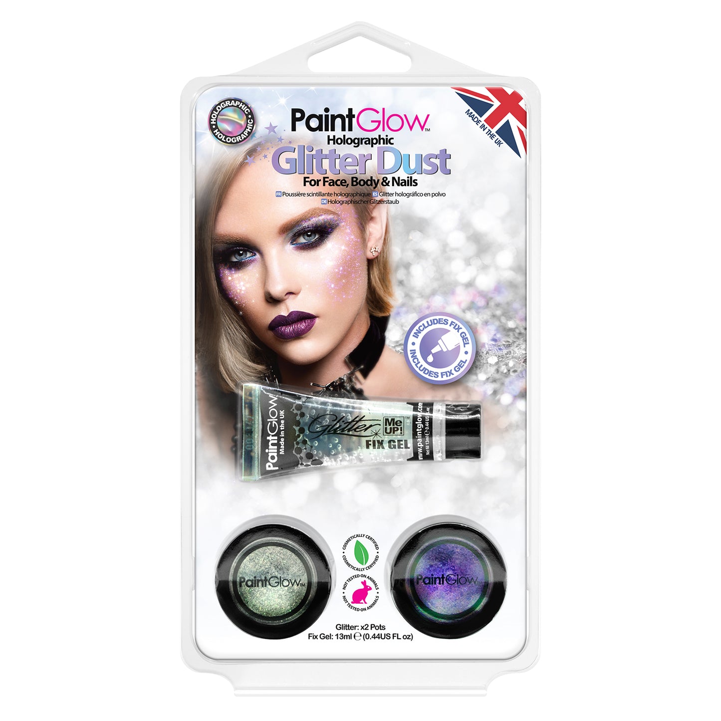 PaintGlow Holographic Glitter Dust (Pack 1)