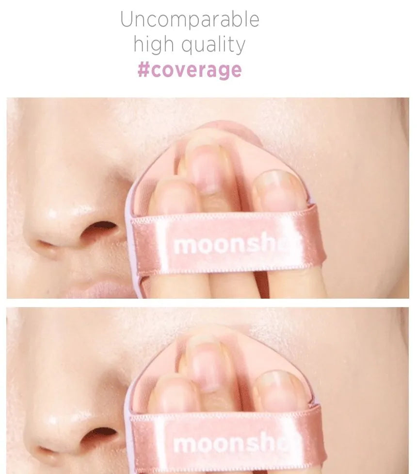 Moonshot Micro Glassyfit Cushion SPF50+ PA**** 301 Honey 15g