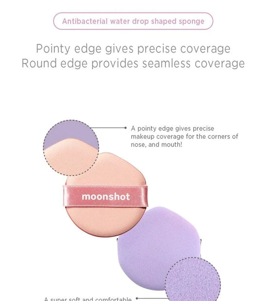 Moonshot Micro Glassyfit Cushion SPF50+ PA**** 301 Honey 15g