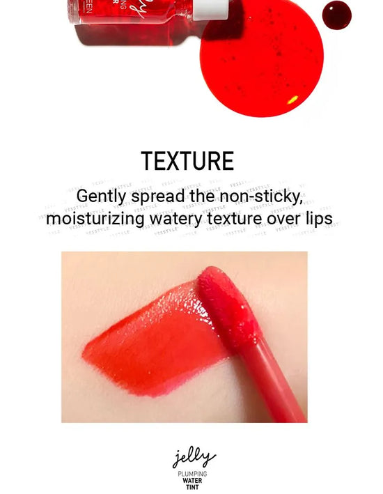 MACQUEEN Jelly Plumping Water Tint - #02 Dahong Red