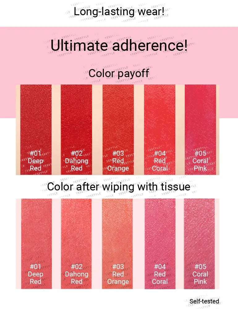 MACQUEEN Jelly Plumping Water Tint - #02 Dahong Red