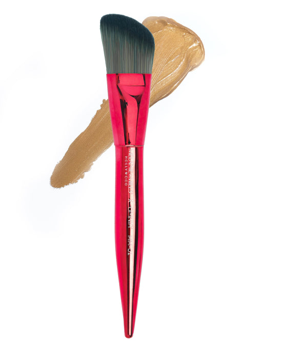 Melanie Mills Hollywood Angled Face & Body Brush MM01 X Omnia®