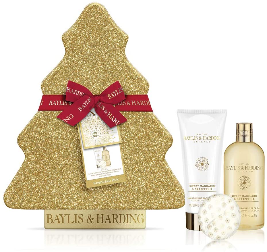 Baylis and Harding Sweet Mandarin and Grapefruit Christmas Tree of Treats Gift Set